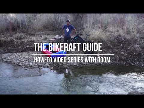 How to Put a Bike on Your Packraft (Part 1) -  Tie Downs, Wheels, Axles, Chains - The Bikeraft Guide