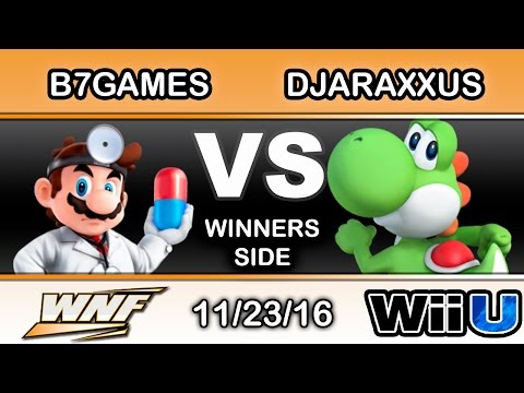 WNF 4.4 - B7games (Dr. Mario) Vs. SCB | DJaraxxus (Yoshi) Winners Side - Smash Wii U