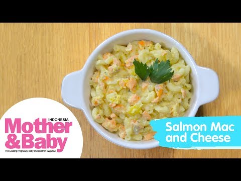 Resep MPASI - Salmon Mac and Cheese