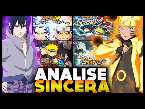 uma ANALISE SINCERA da SAGA Naruto Storm (1,2,3 e 4)