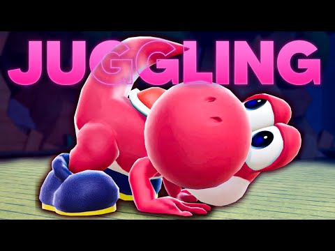 Yoshi's Juggling game is CRAZY