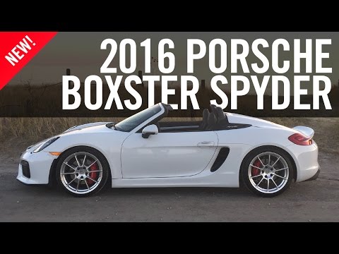 Is the 2016 Porsche Boxster Spyder REALLY Worth the Hype