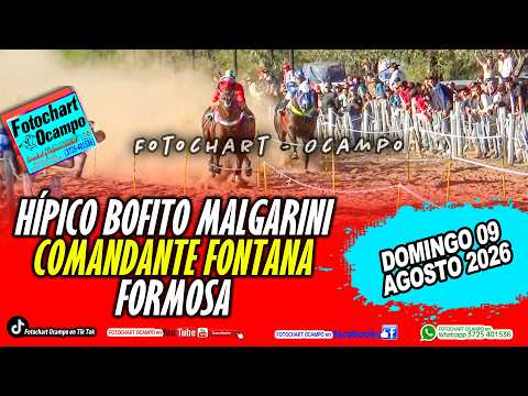 HÍPICO BOFITO MALGARINI - COMANDANTE FONTANA- FORMOSA- Resumen de la Reunión del 09/08/2026