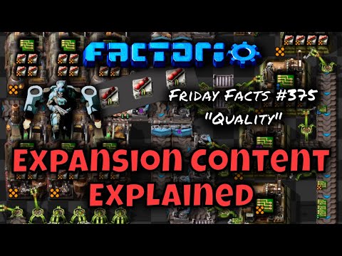 Factorio Space Age - Friday Facts #375 - Quality, Explained