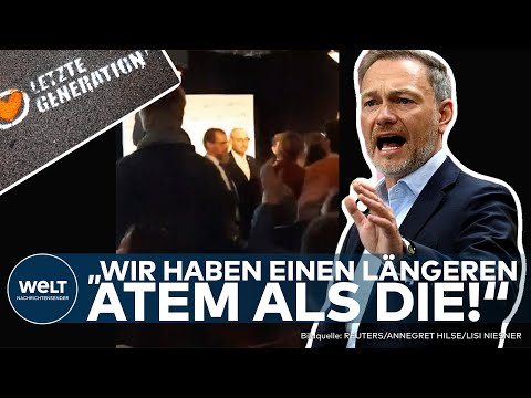 LEIPZIG: "Marktwirtschaft ist stärker als ihr!" Lindner VS. Letzte Generation! Eskalation auf Bühne