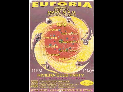ALEX MOR Riviera Club Party San Pedro y Estepona 12 11 1994