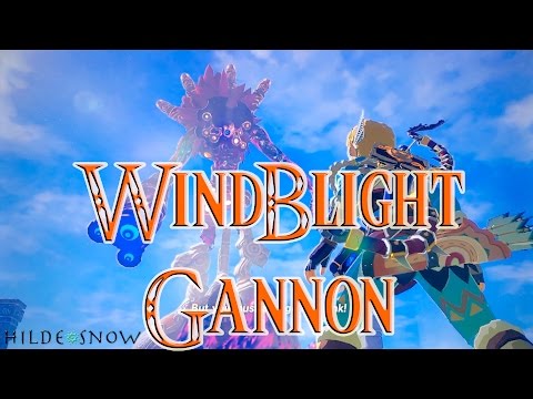 How to defeat Windblight Ganon Zelda- botw