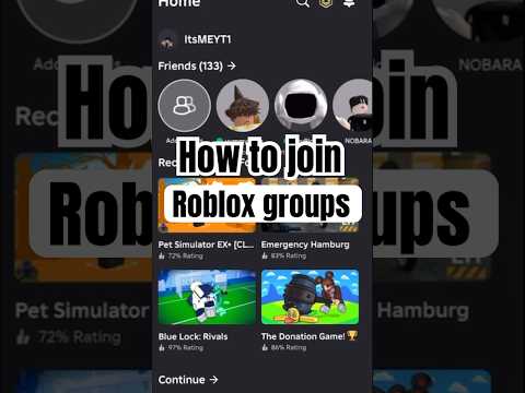 How to join Roblox groups?    #roblox #group #tutorial #fyp #subscribe #join #fypシ゚