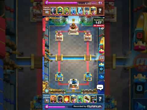¡¡¡ Beniju Vs Pompeyo4 Clash Royale Match!!