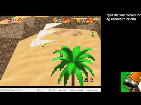 [TAS] Star Road: Koopa Canyon 100c+Reds 0xA in 2'41''33