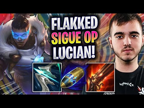 FLAKKED DEMUESTRA PORQUE LUCIAN SIGUE OP! - HRTS Flakked Juega Lucian ADC vs Ezreal! |Preseason 2023