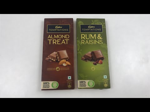 Cadbury Temptation - Almonds Treat Vs. Rum & Raisins