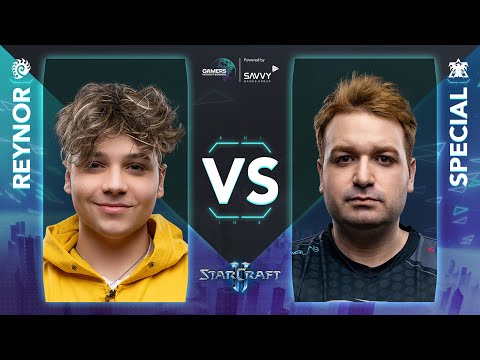 Reynor vs SpeCial // Gamers Without Borders 2023 – StarCraft II – Day 1