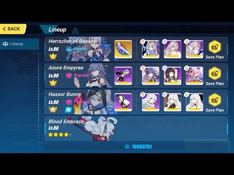 [HI3] EX RL 359D Benares 777 (Ice) - HR(S0) AE HB(SS1) - Ana but Low Atk