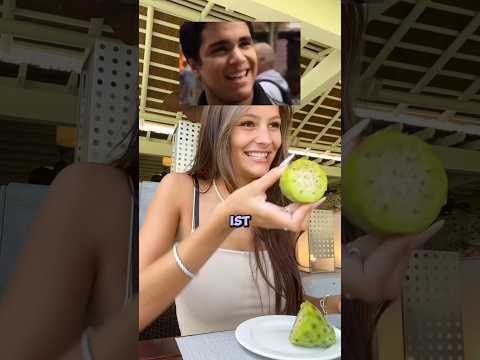 Feli tries an unknown fruit ✨😭🤌