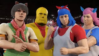 [Vtub] 狸貓花生君 VS omesis 摔角對決