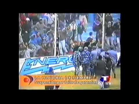 Tigre 0 - Sportivo Dock Sud 3 (Primera B Heptagonal 1996/1997) Suspendido por incidentes