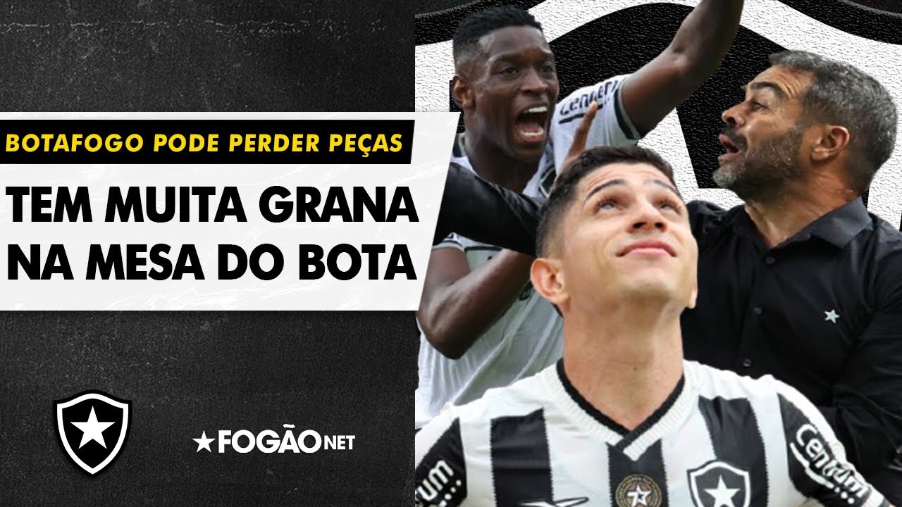 VÍDEO | Artur Jorge, Luiz Henrique e Savarino têm proposta para deixar o Botafogo
