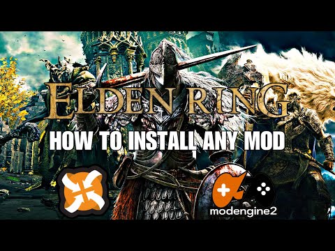 HOW TO INSATLL AND COMBINE MODS ELDEN RING (EASIEST METHOD)