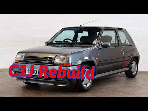 Renault 5 GT Turbo C1J engine rebuild