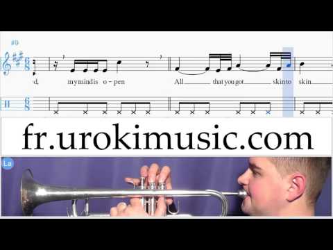 Cours de Trompette Ariana Grande Dangerous Woman Partie#2 Partitions Mélodie Сhansons Tuto Comment J