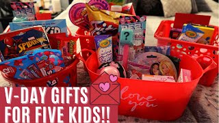 What I Got My Kids for Valentine’s Day!! || Valentine’s Day Gift Ideas for FIVE KIDS