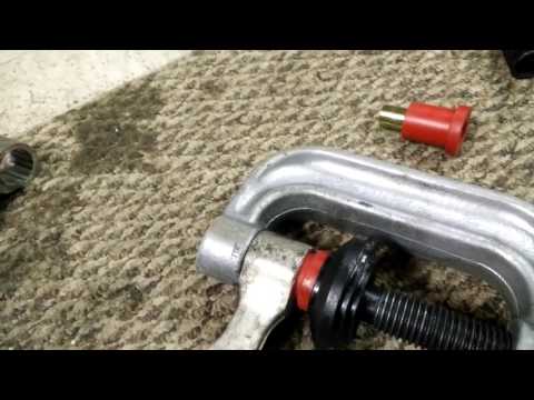 Infiniti G35 Prothane Front Polyurethane Suspension Bushings Install (2 of 4)