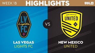 7.4.2023 | Las Vegas Lights FC vs. New Mexico United - Game Highlights