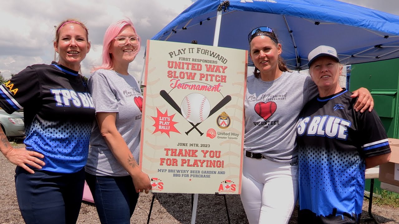 First Responders Slo-Pitch Softball Tournament for United Way Greater Toronto