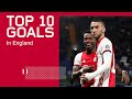TOP 10 GOALS - Op Engelse bodem | Cruijff, Van de Beek, De Jong & more