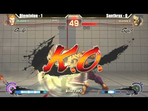 SSF4 AE 2012 Dieminion vs Santhrax - Big Two #6 Tournament Sponsored by TGS