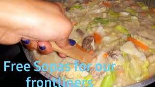 Macaroni Soup | May Pamerienda sa Frontliners