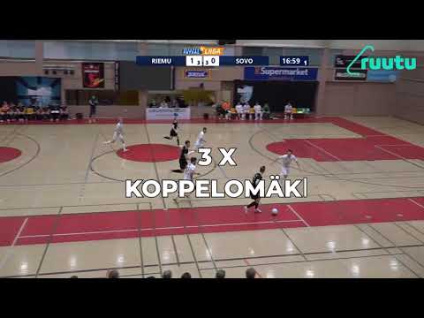 Koppelomäki Tuomas hattutemppu Riemu 27032022