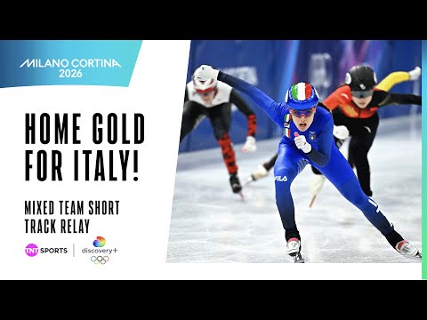 Home Delight For Italy 🇮🇹🔥 | Mixed Team Short Track Relay Highlights | Winter Olympics 2026