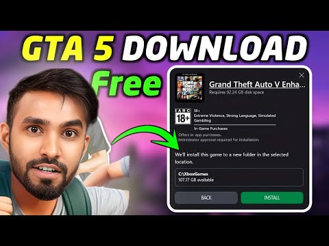 How to Download GTA 5 FREE on PC/Laptop | 100% Legal Method!