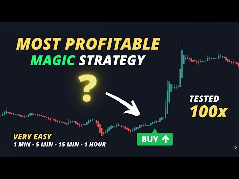 Very Easy MAGIC Trading Strategy - Is This The MOST PROFITABLE Indicator? (Tested 100 Times)