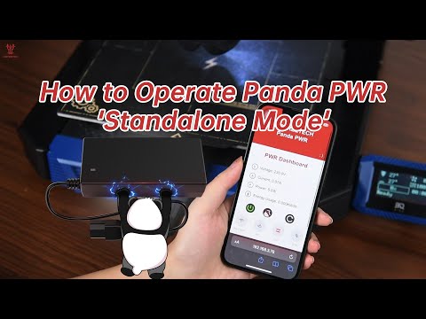 How to Operate Panda PWR Standalone Mode?
