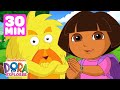 Dora And The Grumpy Old Troll Scenes Songs 30 Minutes Dora The Explorer