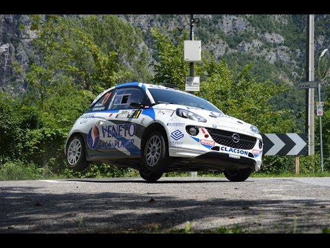 Massimiliano Meneghetti, Rally Valli della Carnia 2017, PS Verzegnis- Opel Adam