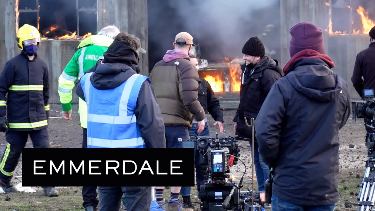 Emmerdale - Behind the Scenes of the Barn Explosion