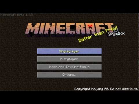 Let's Play Minecraft: Adventures in the YogBox - Ep.1 - An Introduction