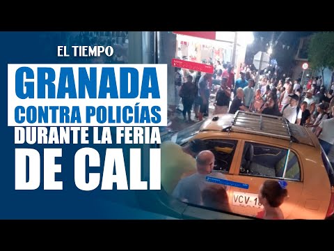 Atentado en Cali: ataque con granada contra dos policías | EL TIEMPO