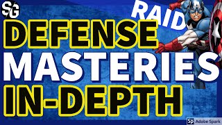[RAID SHADOW LEGENDS] DEFENSE MASTERIES IN DEPTH