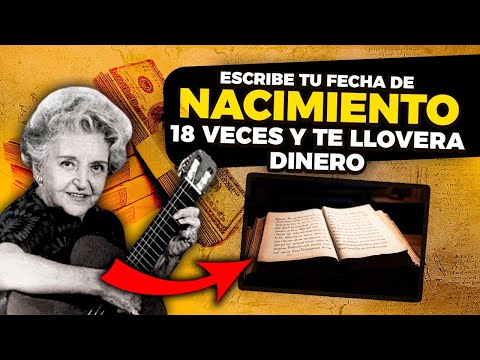ATTENTION! If you write your DATE OF BIRTH 18 TIMES, THIS WILL HAPPEN to you | Conny Méndez