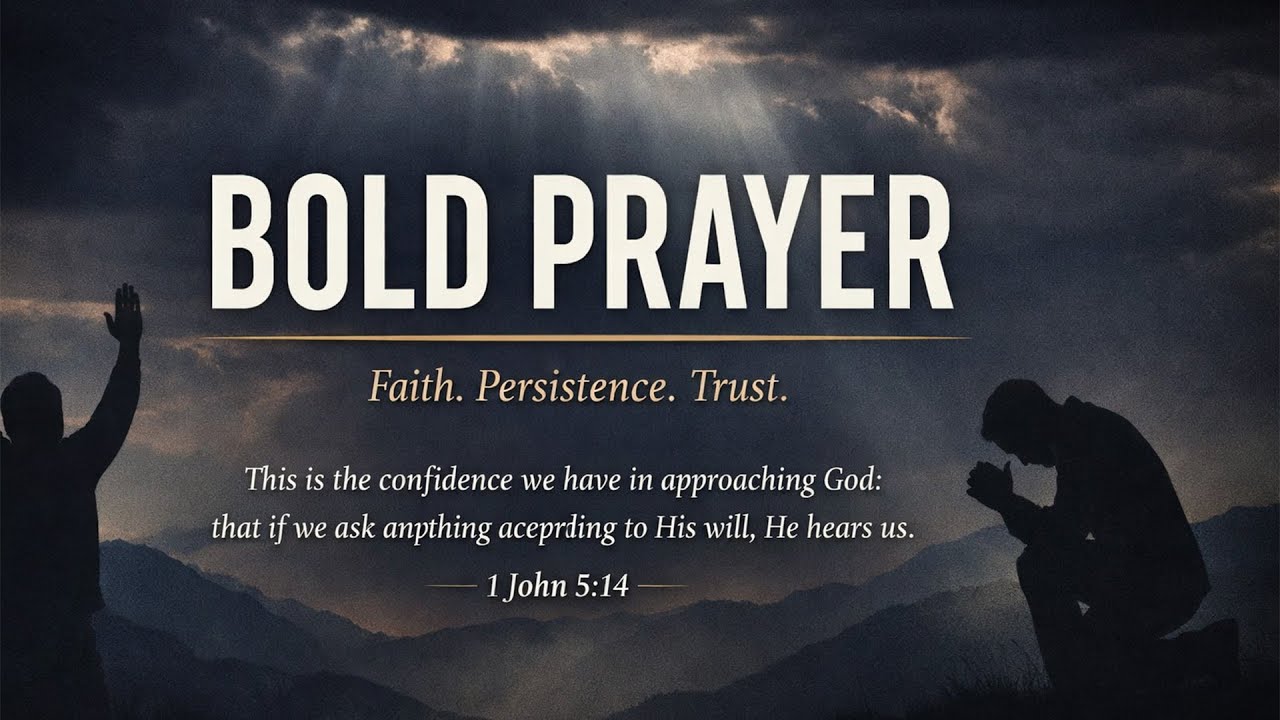 Bold in Prayer - January 18, 2026