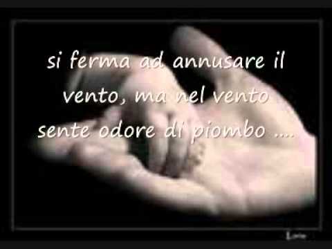 AGNELLO DI DIO - Francesco De Gregori - con TESTO