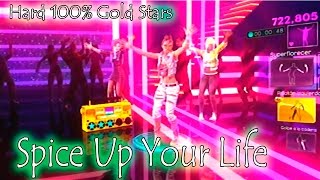 Dance Central 3 - &quot;Spice Up Your Life (Stent Radio Mix)&quot; |Hard 100% Gold Stars |