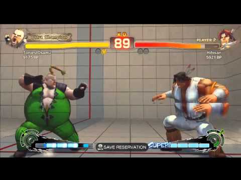 SSF4 AE: ToniestOsamu (Rufus) VS Hibisan (T. Hawks)