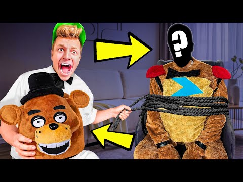 WE FINALLY UNMASKED FREDDY ANIMATRONIC !! (WE SHOULDN'T HAVE DONE THIS!)