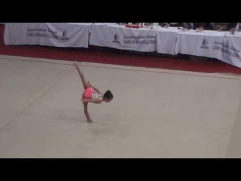 Karma Ahmed Rhythmic Gymnastics wadi degla cairo competition 2017